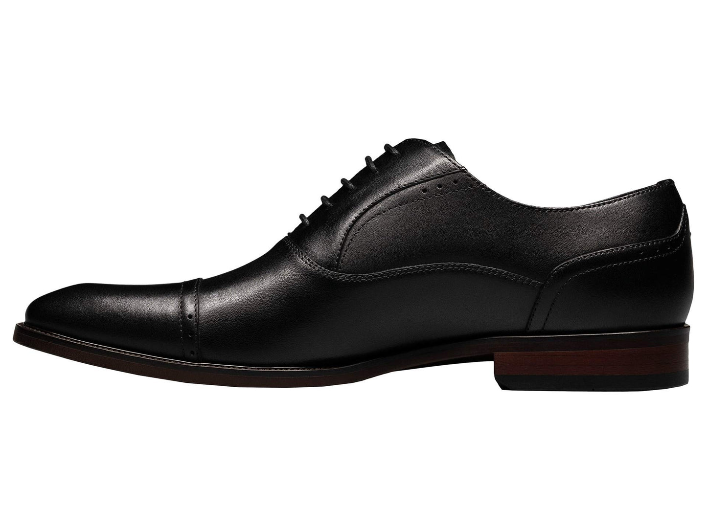Florsheim Sorrento Cap Toe Oxford Men's Oxford, 13 2E US, Black