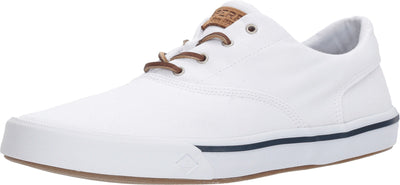 Sperry Men's Striper II Cvo Sneaker, White, 8.5
