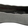 Skechers Women's Cleo Bewitch Ballet Flat, Light Grey, 7.5 W US