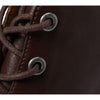 Madewell The Rayna Lace-Up Boot in Leather Dark Cabernet 8.5 M