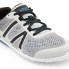 Xero Shoes Men's Speed Force Barefoot Running Shoes, Dawn Gray/Classic Blue, 13