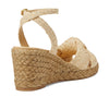 Stuart Weitzman Playa Espadrille Knot Wedge Wheat/Natural 10.5 B