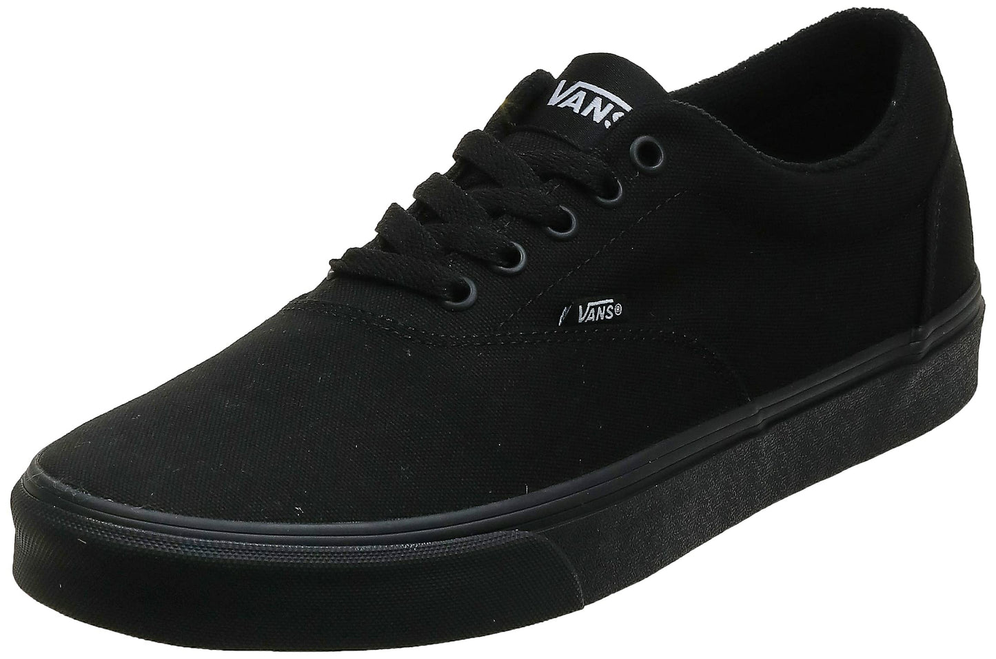 Vans Authentic, Black Black, Size 7.5 Men/ 9 Woman, 9 Women/7.5 Men