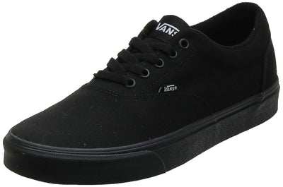 Vans Authentic, Black Black, Size 7.5 Men/ 9 Woman, 9 Women/7.5 Men