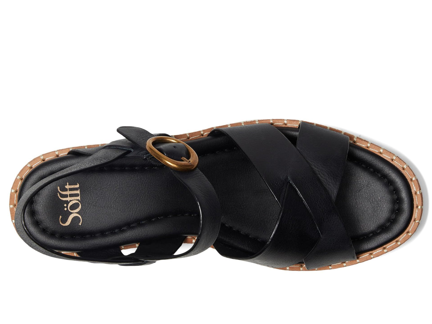 Sofft Womens Ruthie, Black, 6.5, Medium