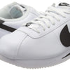 Nike Men's Classic Cortez Leather Running Shoes, White/Wolf Grey/Metallic Silver, 8