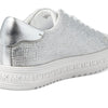 Michael Kors Grove Lace-Up Silver 6.5 M