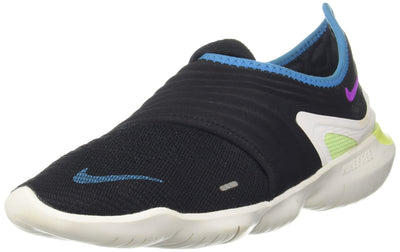 Nike Men's Free Rn Flyknit 3.0 Black/Hyper Violet Low Top Mesh Running - 9.5M