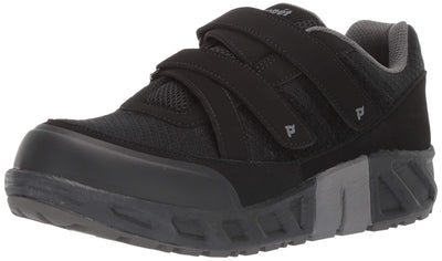 Propet Matilda Strap Women's Wellness Shoe Black/grey - 6 Medium