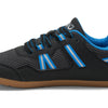 Xero Shoes Prio Youth | Black/Blue, Size 1