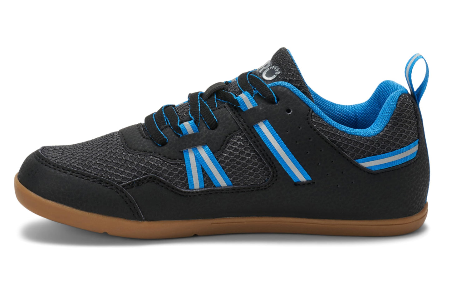 Xero Shoes Prio Youth | Black/Blue, Size 1