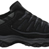 Skechers Men's Afterburn Wonted Memory Fit Slip-On Trainer, Charcoal, 10 M US