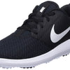 Nike Golf Women's Roshe G Shoes, Black/Metallic White/White, 8