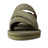 Hunter Womens Elastic Crossover Slide Lichen Green 10 M