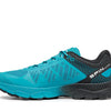 SCARPA Men's Spin Ultra Trail Shoes for Hiking and Trail Running - Azure/Black - 9-9.5