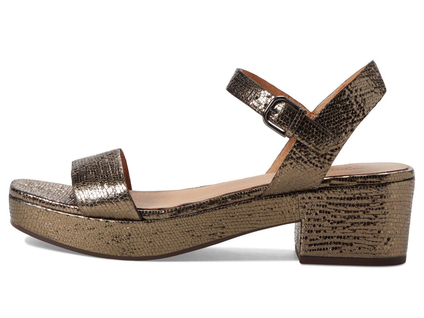 Madewell The Lina Platform Sandal in Suede Petter Multi 6.5 M
