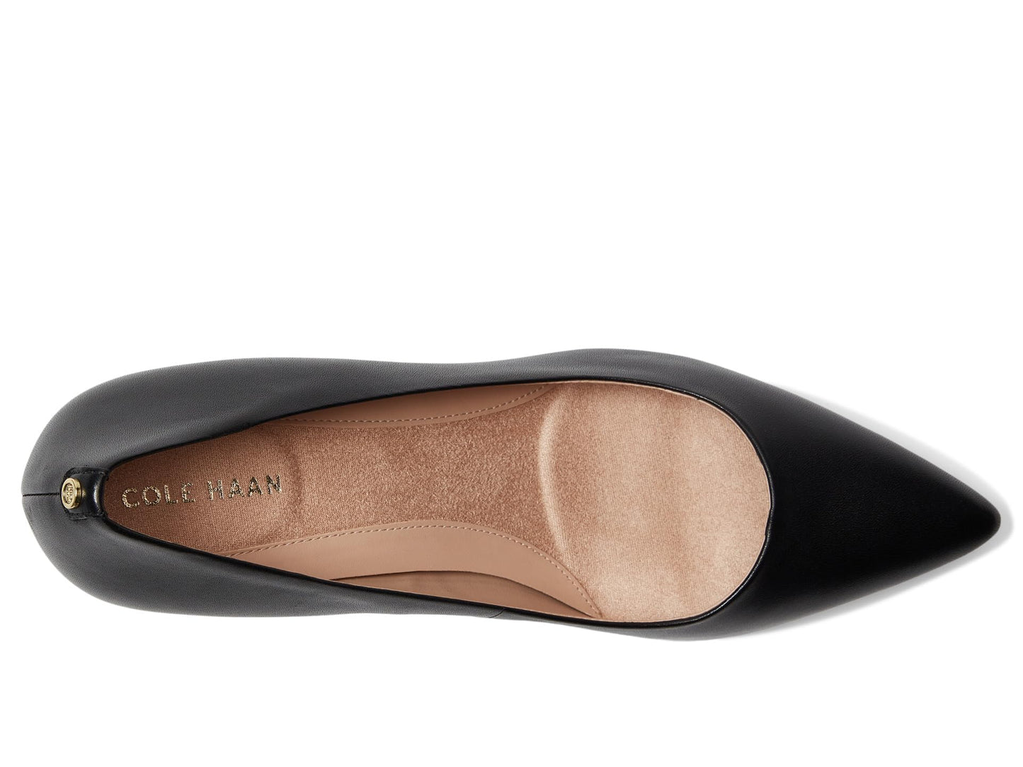 Cole Haan womens The Go-to Park 65mm Pump, Black Leather, 9.5 US