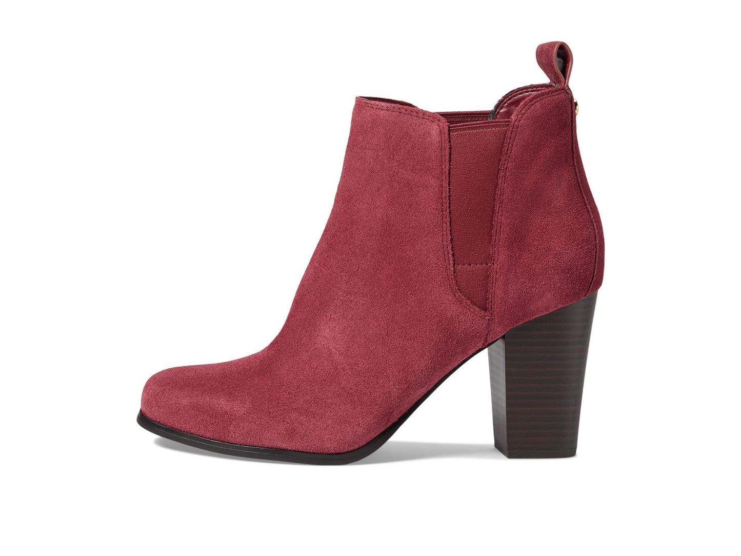 Michael Kors Evaline Heeled Bootie Mulberry 8.5 M