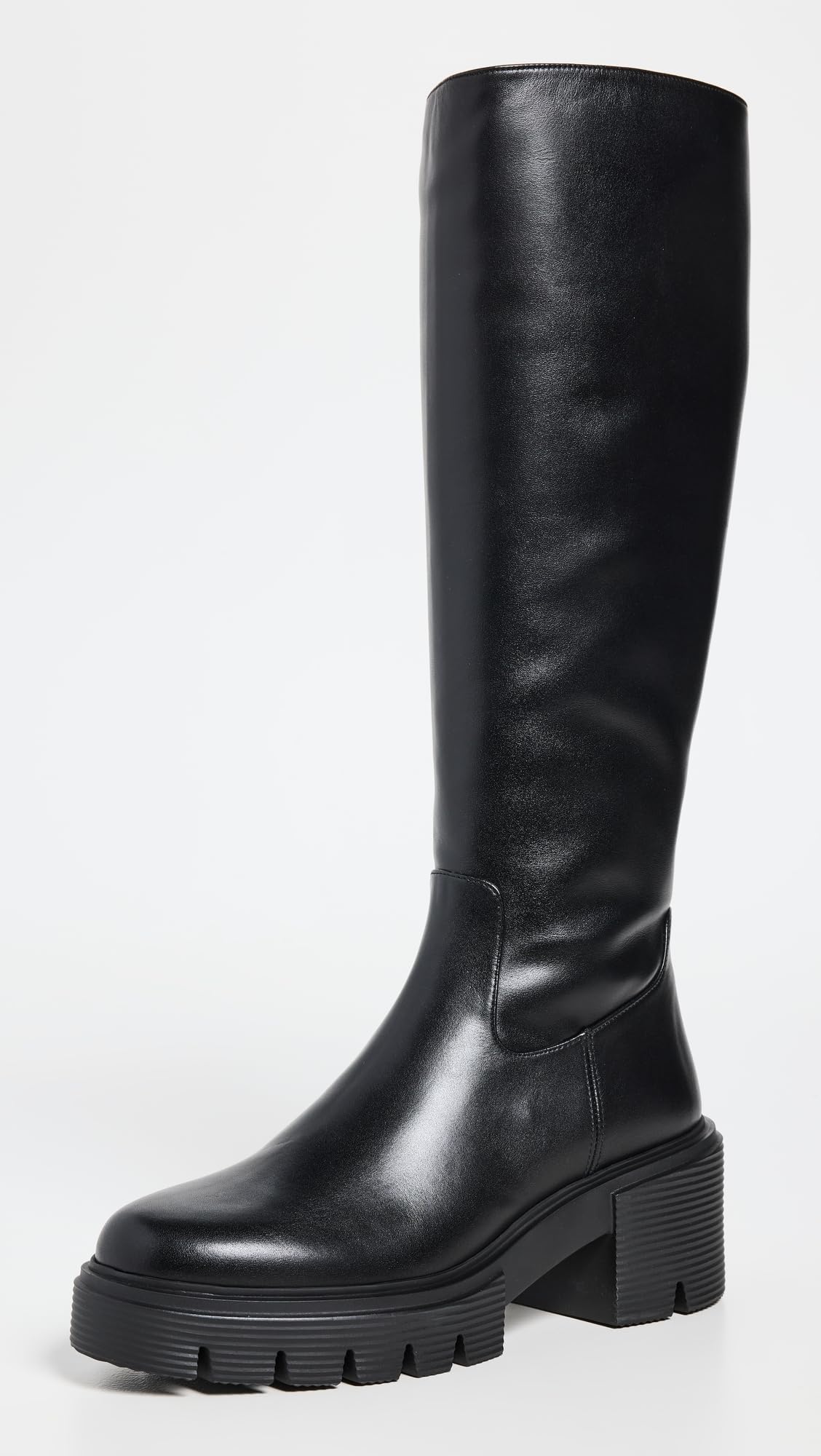 Stuart Weitzman Women's Soho Knee-High Boots, Black, 8 Medium US