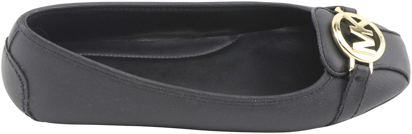 Michael Kors Women's Fulton Moccasin (Black, Numeric_7)