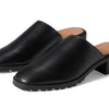 Madewell The Mindy Lugsole Mule in Leather True Black 9 M