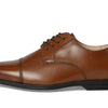 Florsheim Reveal Cap Toe Jr Boys' Toddler-Youth Oxford, 6.5 M US Big Kid, Cognac