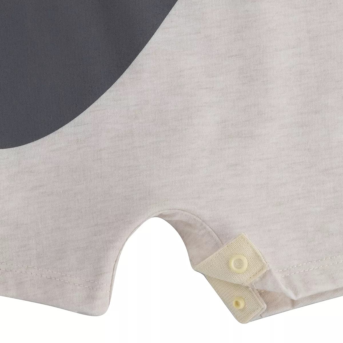 Nike Baby Boy Shortall (Pale Ivory Heather(5ND369-W67)/Grey, 6 Months)