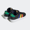 adidas Boy's Grand Court 2.0 EL (Little Kid/Big Kid) Core Black/Lucid Blue/Court Green 6.5 Big Kid M