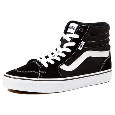 Vans Damen Filmore Hi Sneaker, Suede Canvas Black White, 6 US