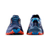 La Sportiva Men's Bushido III Performance Mountain/Trail Running Shoes, Deep Sea/Cherry Tomato, US 9 Wide (EU Equivalent 42)