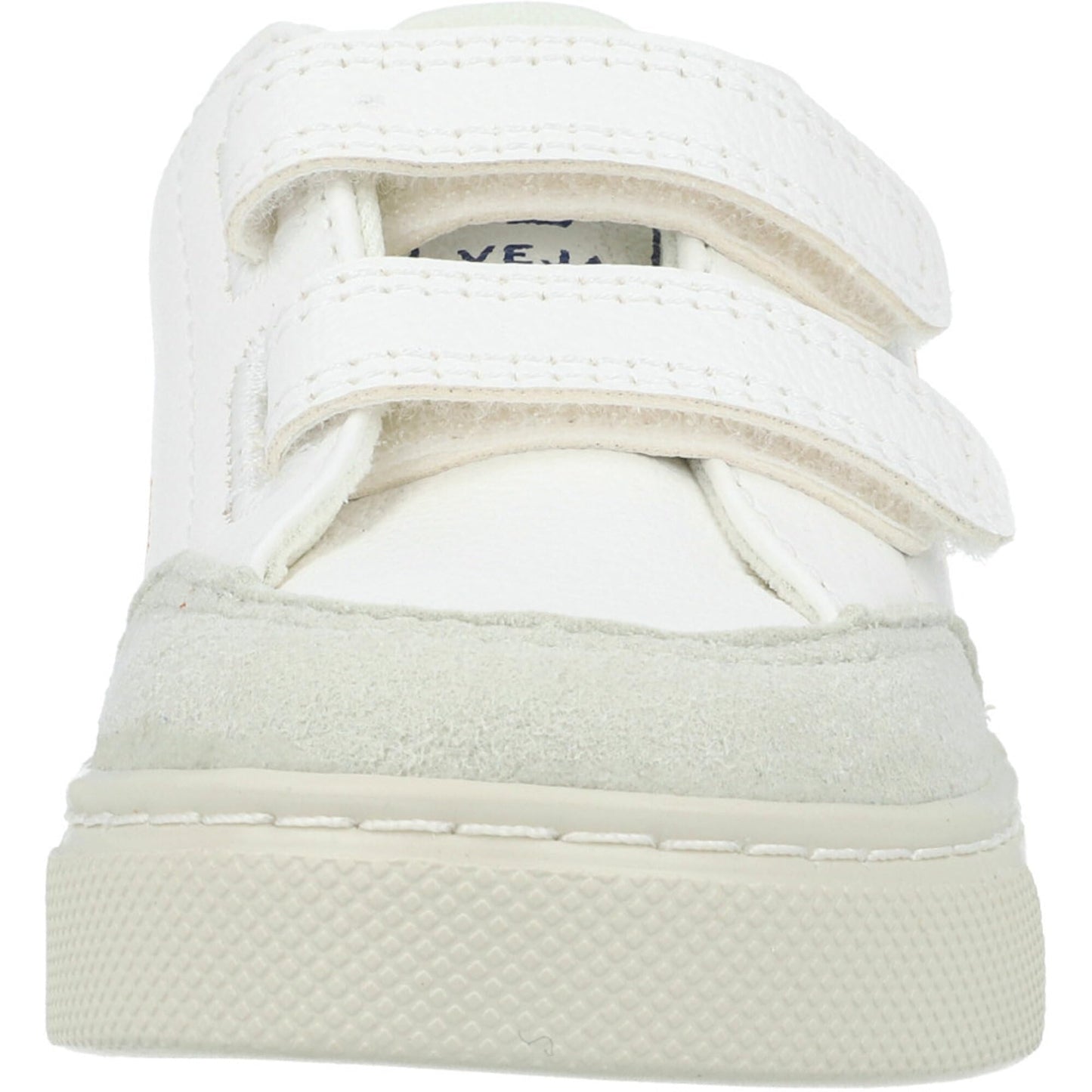 VEJA Small V-12 Chromefree (Little Big Kid) Sneaker, Extra/White/Multicolor/Indigo, 1 US Unisex