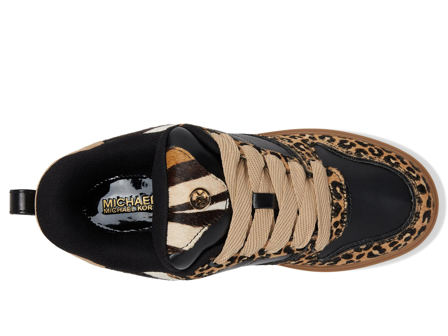 Michael Kors Rumi Lace-Up Black Multi 7 M