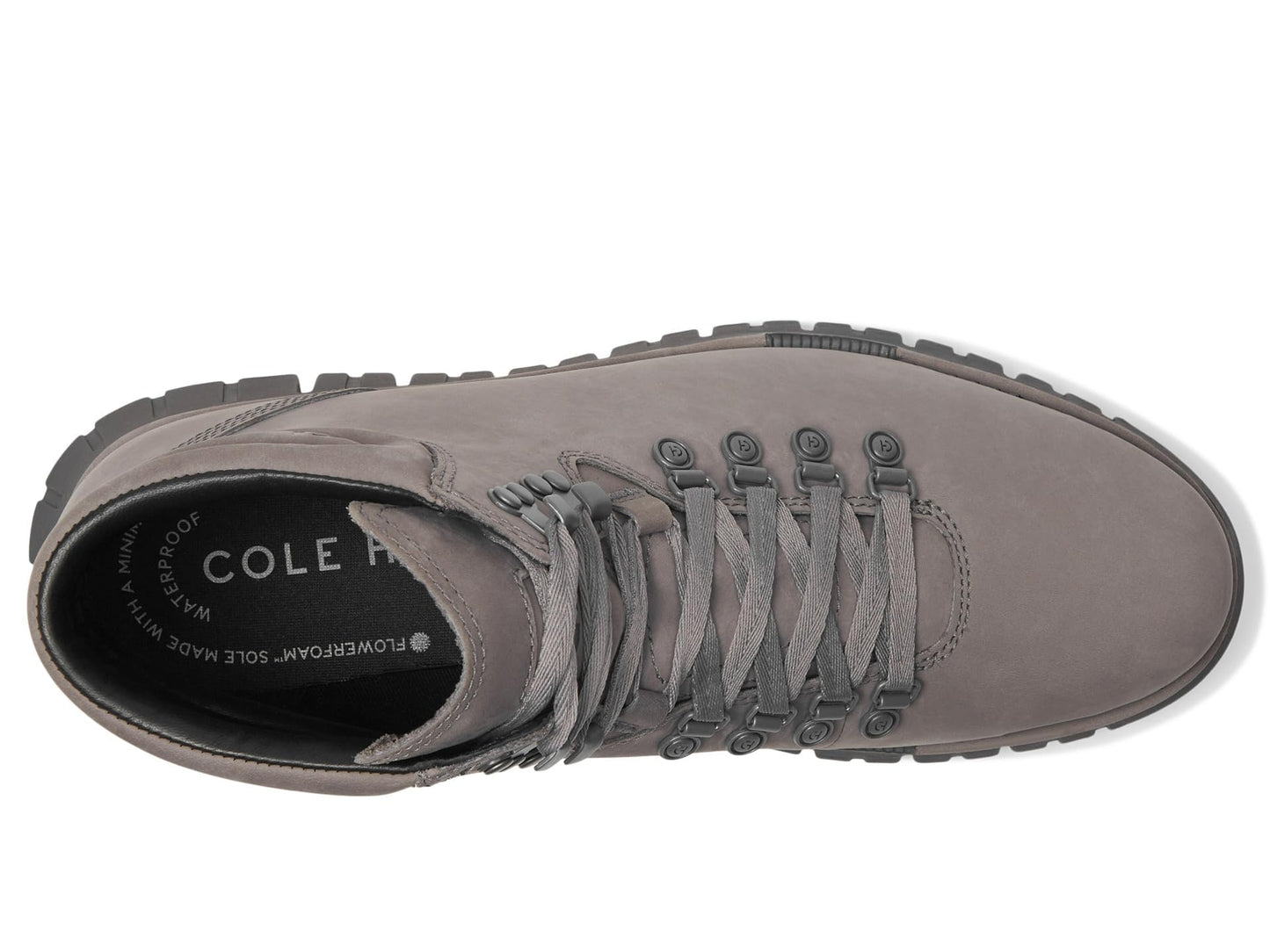 Cole Haan Mens Zerogrand Remastered Waterproof Hiking Boot, December Sky Nubuck/Black/Pavement, 11-W US