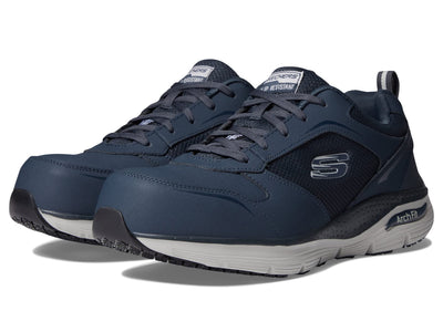 Skechers Work Arch Fit SR Angis Mens Oxford 11 DM US NavyGrey