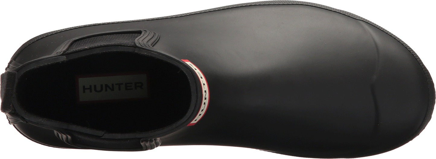 Hunter Womens Original Chelsea Black Rain Boot - 6