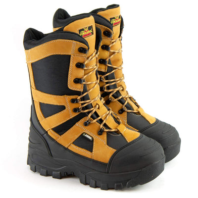 Thorogood Men's 861-4071 12" Endeavor Extreme, Non-Safety Toe Boot, Black and Tan - 12 W US