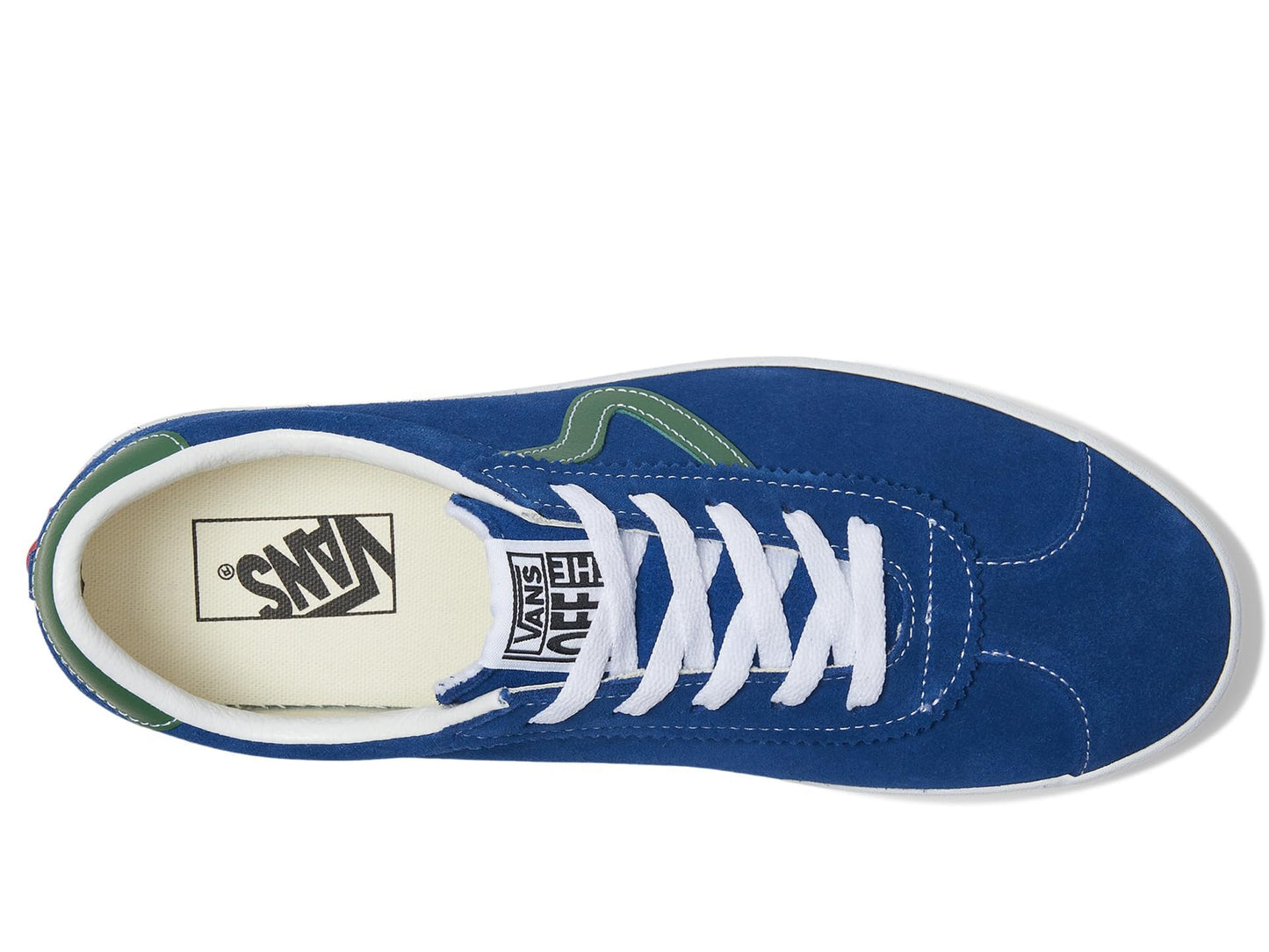 Vans, Unisex, Sport Low, Sport Ble/Green, Men 8.5, Medim
