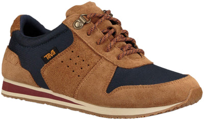 New Teva Women's Highside '84 Retro Sneaker Pecan/Navy 8