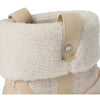 HEYDUDE Women's Camden Cuff Wool Cozy Tan 8 Medium
