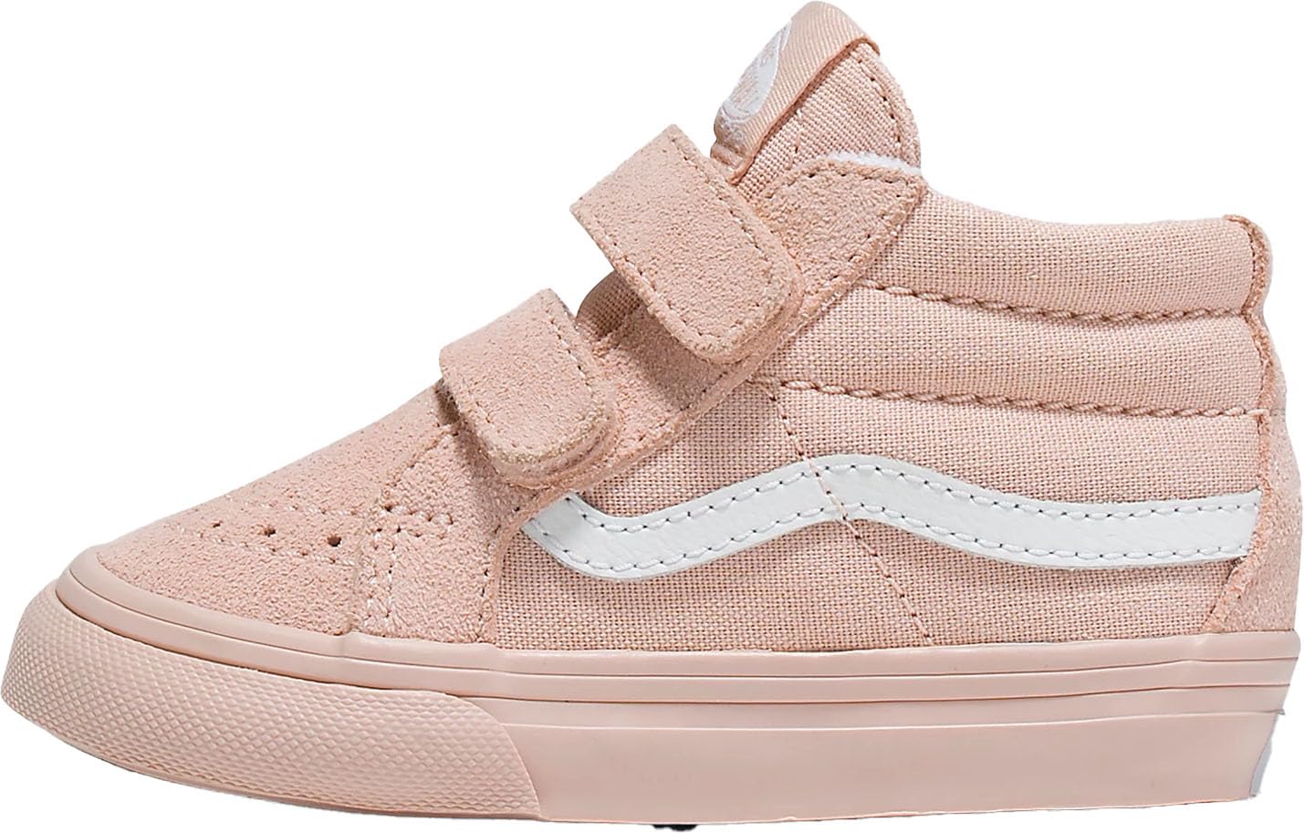 Vans - Toddlers Sk8-Mid Reissue V Shoes, Color Rose Smoke, Size: 4.5 M US Toddler