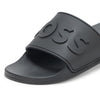 BOSS Big Logo Slide Sandals, black olive, 12