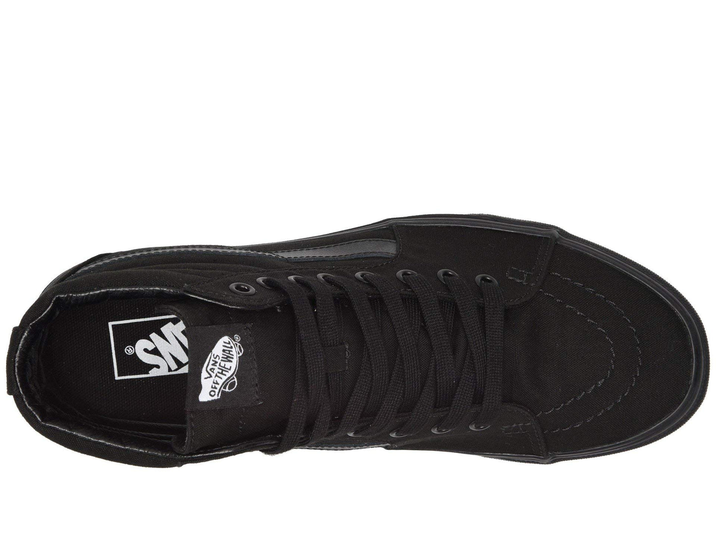 Vans SK8-HI Black-Black,Size 6.5 M US Women / 5 M US Men