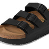 Birkenstock Female Papillio by Birkenstock Florida Platform - Vegan Black Women 7-7.5