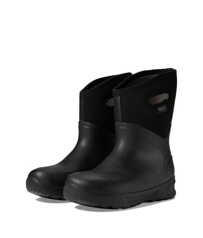 Bogs Mens Bozeman Mid Boots Black 1 12 Medium
