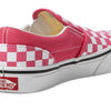 Vans Women's Kid Classic Slip-On (Little Kid), Color Theory Checkerboard Honeysuckle, 1 Medium