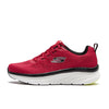 Skechers Mens Relaxed Fit: DLux Walker Commuter Sneaker, Red,White,Black, 10.5