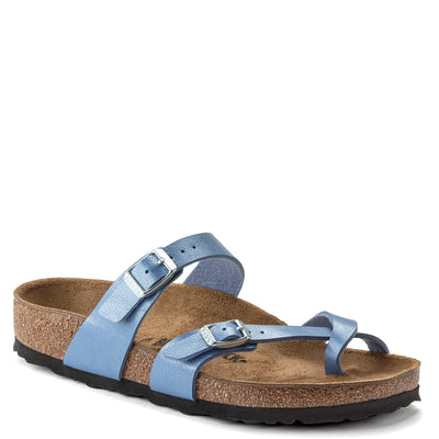 Birkenstock Womens Mayari Graceful Riviera Blue Birko-flor 41 R EU, Riviera Blue, 7.5 UK