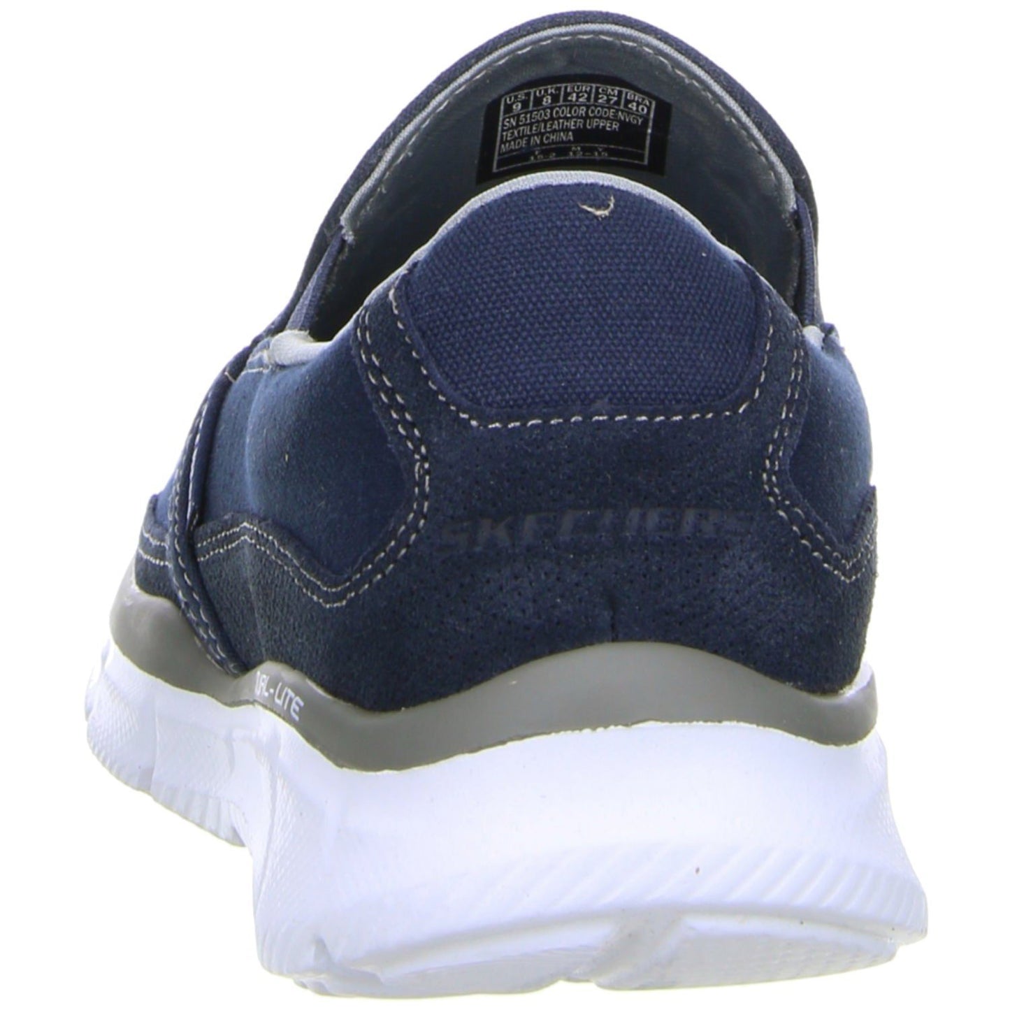 Skechers Equalizer Popular Demand Mens Walking Sneakers Navy/Gray 12