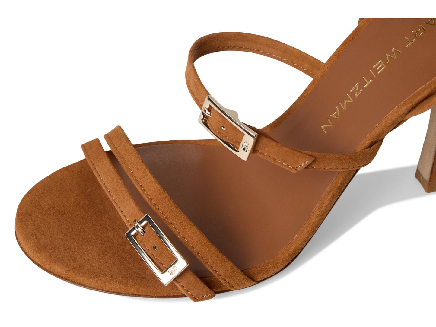 Stuart Weitzman Womens Georgie 100 Hazel 7.5 M