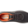 Skechers Men's Go Walk Arch Fit 2.0 Sneaker, Charcoal/Orange, 10